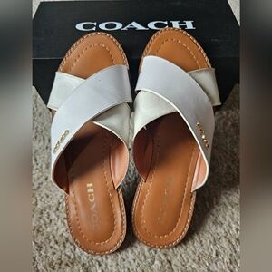 Coach sandles size 7